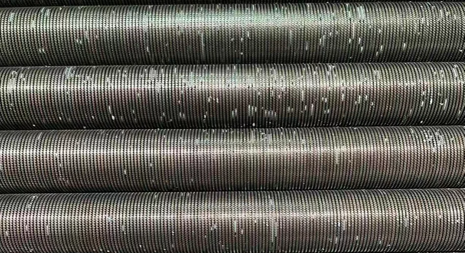 Precision measurement of extruded finned tube micro-profile